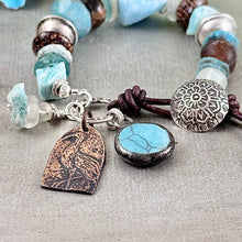 Load image into Gallery viewer, Rustic and Unique Bead Bracelet
