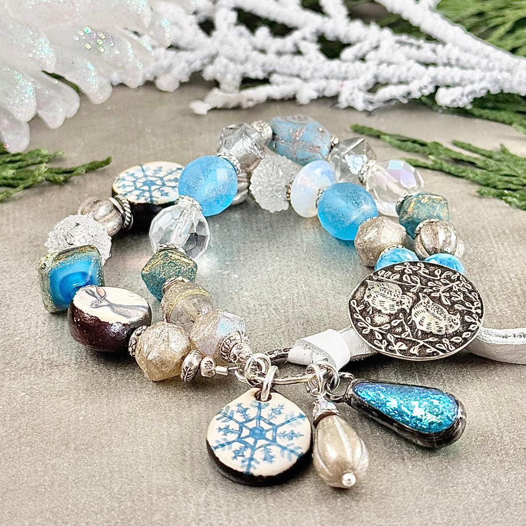 Frosty Winter Day Bracelet