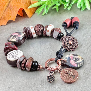 RESERVED FOR AG       Moody Mushroom Bracelet