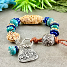 Load image into Gallery viewer, Carved Butterfly Bracelet