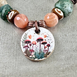 Fall Mushroom Bracelet