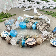 Load image into Gallery viewer, Frosty Winter Day Bracelet