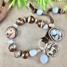 Load image into Gallery viewer, Equine Boulder Opal Bracelet