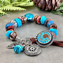 Load image into Gallery viewer, Chunky Turquoise Bracelet