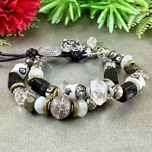 Load image into Gallery viewer, Twin Moon Steeds Bracelet