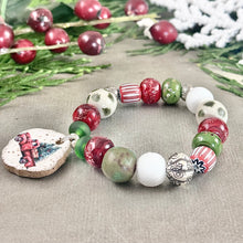 Load image into Gallery viewer, Holiday Truck Bracelet