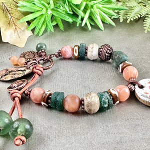 Fall Mushroom Bracelet
