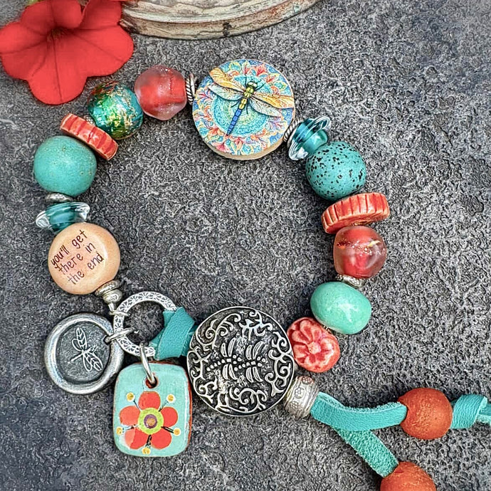 Summer Dragonfly Bracelet