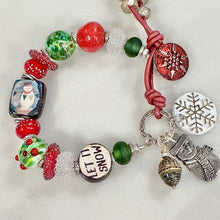 Load image into Gallery viewer, RESERVED FOR AM Two Snowmen Bracelets