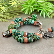 Load image into Gallery viewer, Spiral Spirit Cat Bracelet
