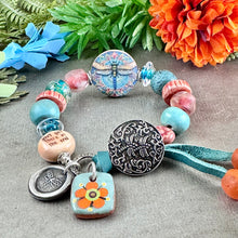 Load image into Gallery viewer, Summer Dragonfly Bracelet