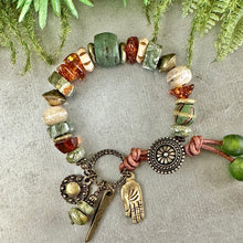 Load image into Gallery viewer, Antique Trade Bead Bracelet