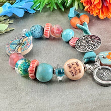 Load image into Gallery viewer, Summer Dragonfly Bracelet
