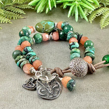 Load image into Gallery viewer, Spiral Spirit Cat Bracelet