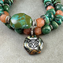 Load image into Gallery viewer, Spiral Spirit Cat Bracelet