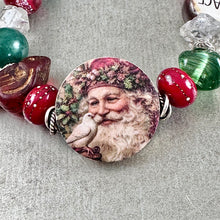 Load image into Gallery viewer, Peace on Earth Santa Bracelet