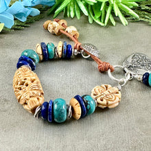 Load image into Gallery viewer, Carved Butterfly Bracelet