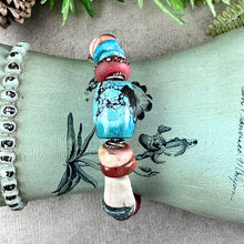 Load image into Gallery viewer, Rustic Turquoise Bracelet