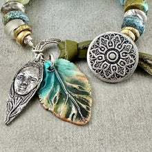 Load image into Gallery viewer, Antique Trade Bead and Turquoise Bracelet