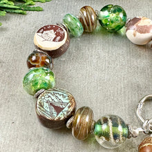 Load image into Gallery viewer, Happy Camper Art Bead Bracelet