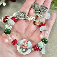 Load image into Gallery viewer, Happy Snowman Bracelet