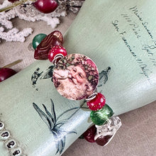 Load image into Gallery viewer, Peace on Earth Santa Bracelet
